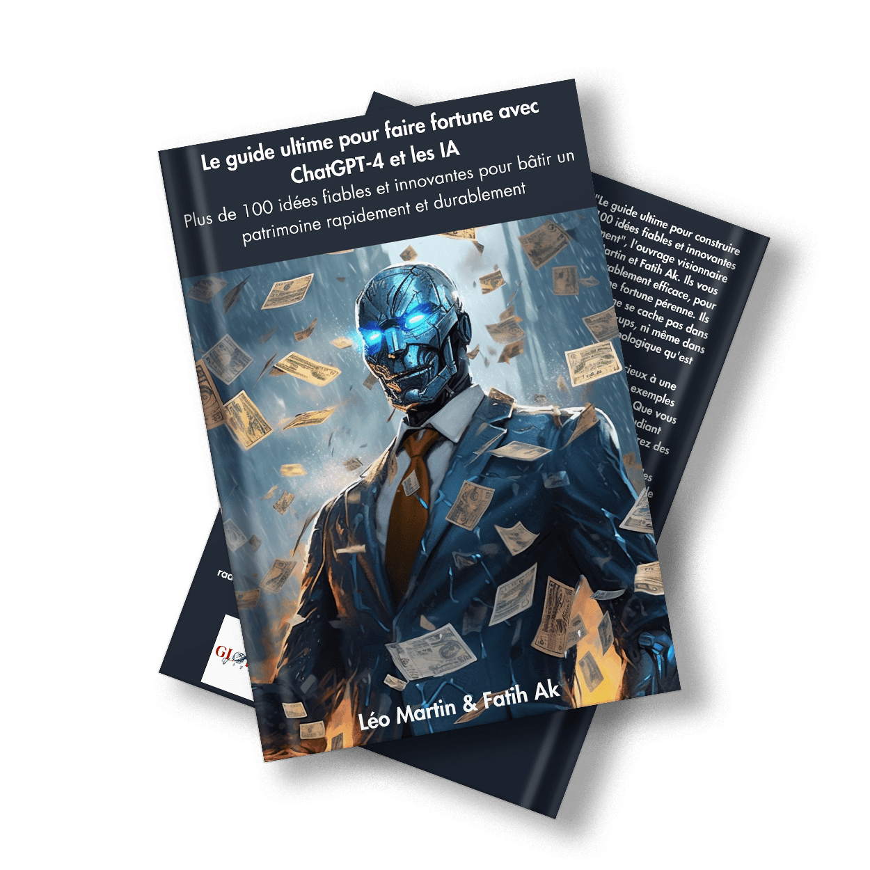 Couverture 3D du guide ultime sur l'intelligence artificielle (IA) à Bruxelles et Paris