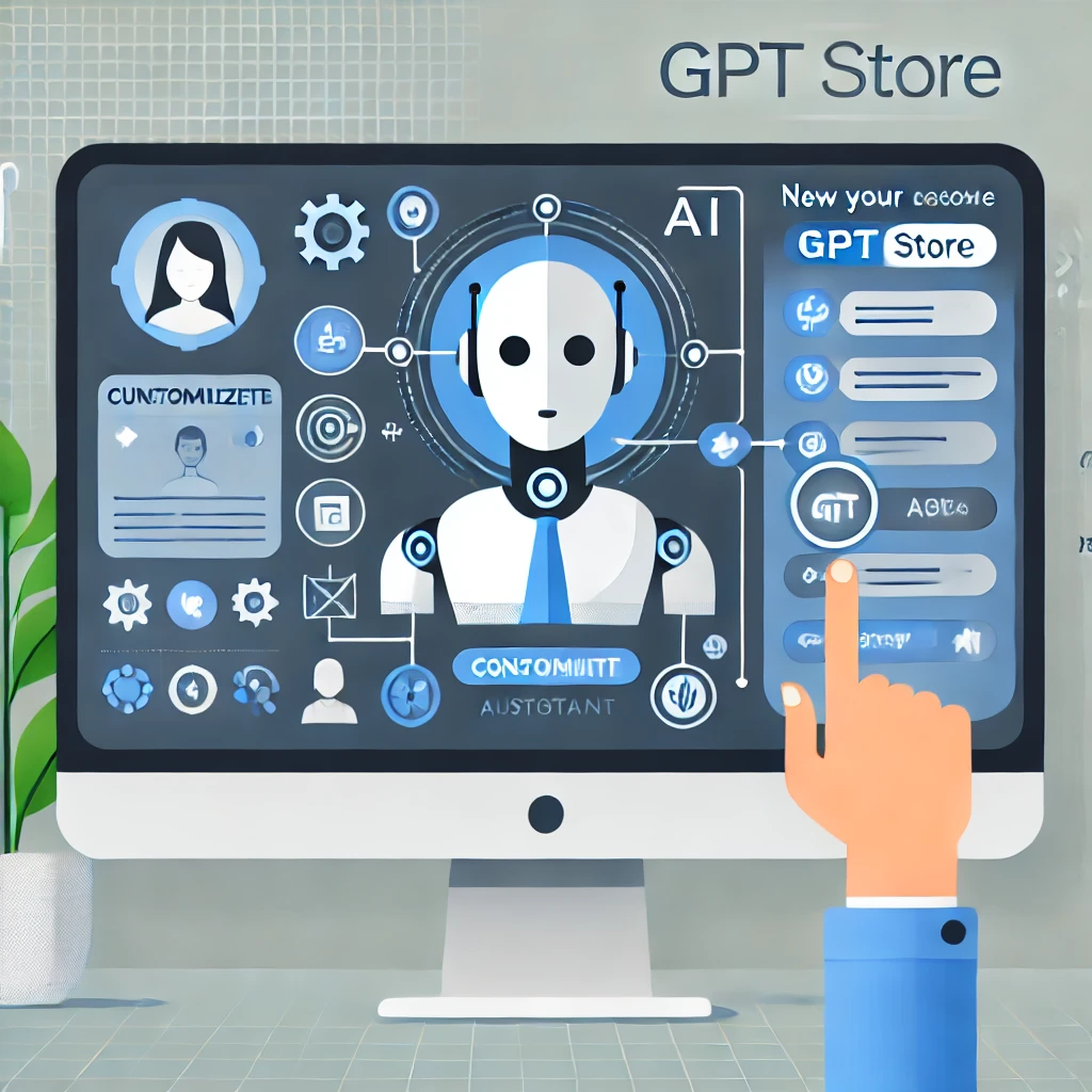 L'image représentant la création d'un assistant GPT personnalisé est prête.